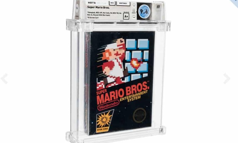super mario bros precio nes subasta retro coleccionismo precio alto coleccionista coleccionistas