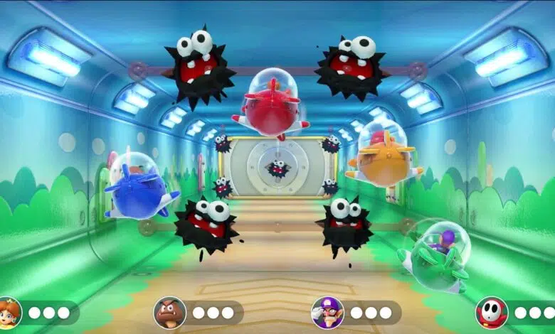 super mario party nintendo switch online modos minijuegos en linea con amigos desconocidos