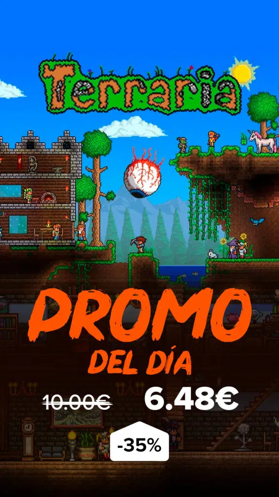 terraria pc instant gaming oferta del día oferta juegos baratos
