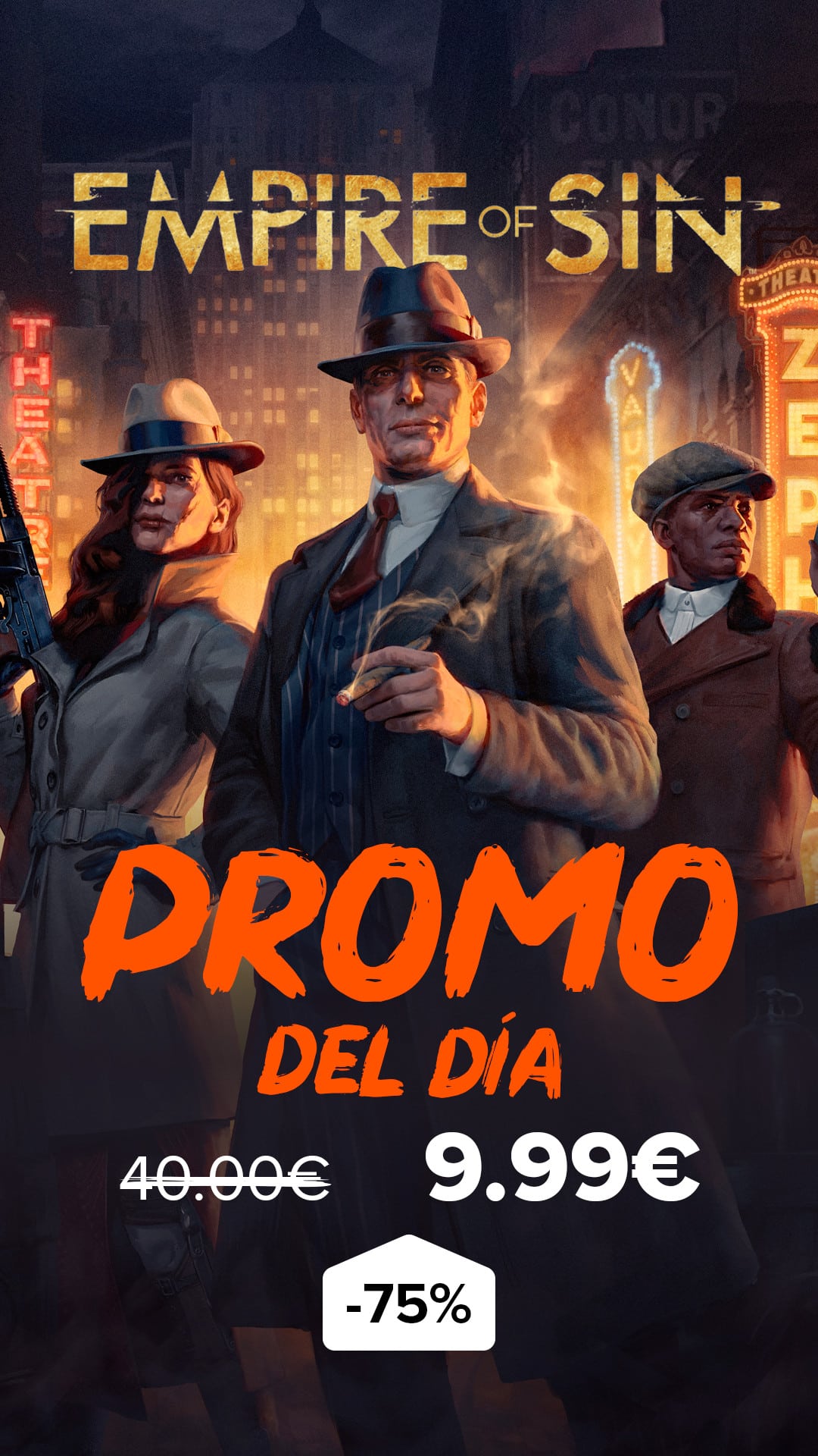 empire of sin pc instant gaming oferta del día oferta juegos baratos