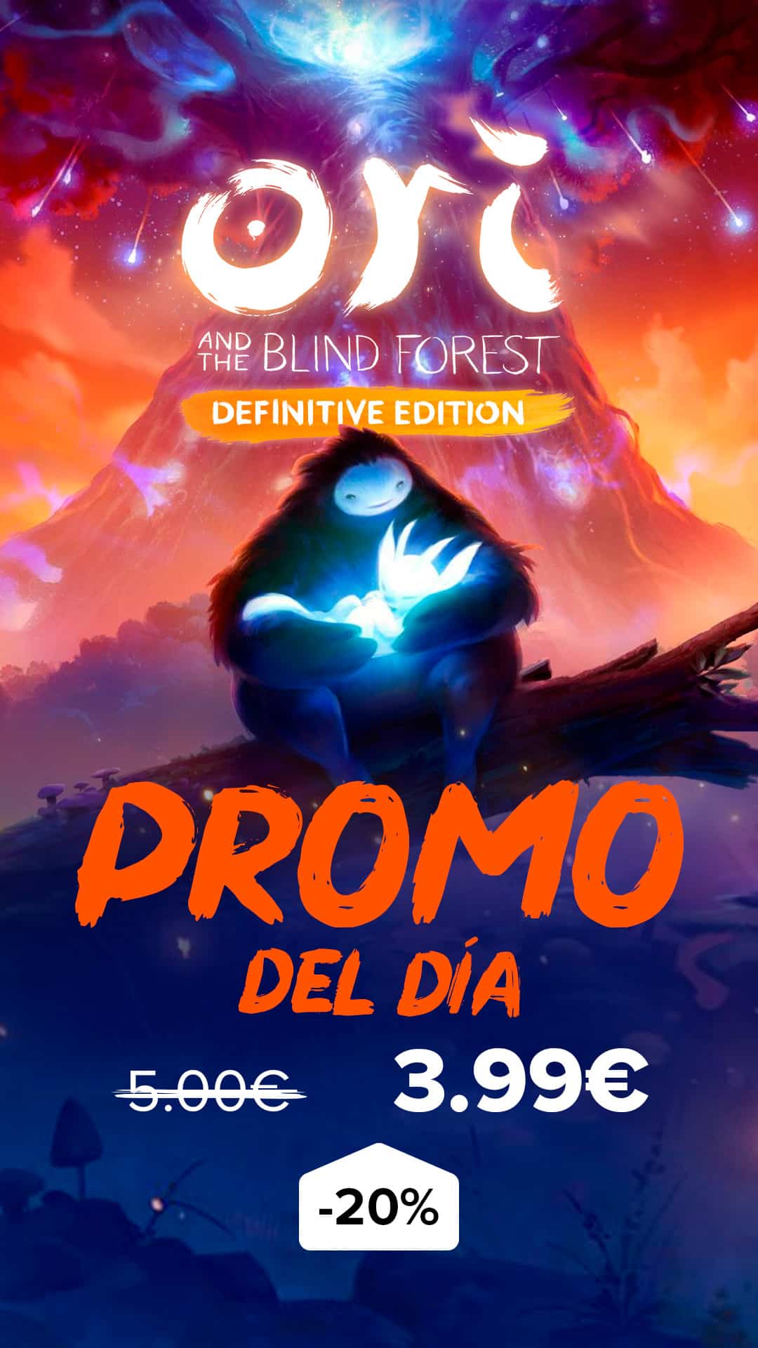 ori and the blind forest will of the wisps pc instant gaming oferta del día oferta juegos baratos