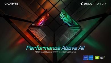 portátiles portátil aero aorus gaming 4k pantalla oled gigabyte cpu cpus intel procesador procesadores 11 11ª 11º gen generación lake tiger tigerlake