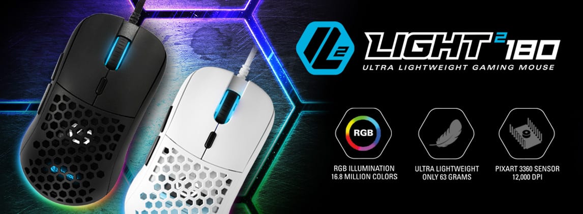 sharkoon Light2_180 ratón gaming gamer rgb