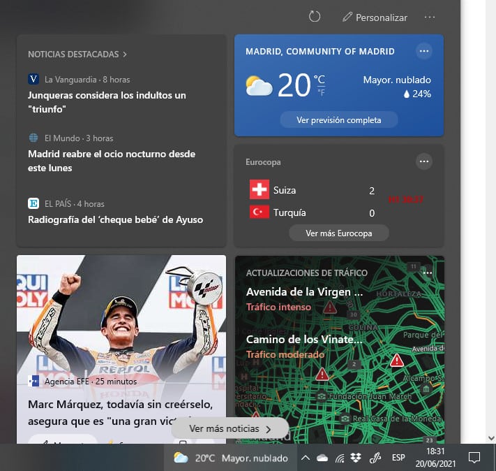 barra herramientas windows ti4empo noticias quitar 10 11
