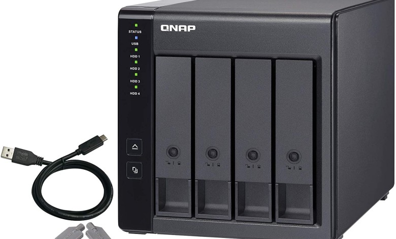 nas qnap tr-004 docker sistema