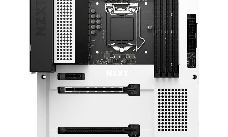 nzxt n7 z590 placa base hardware
