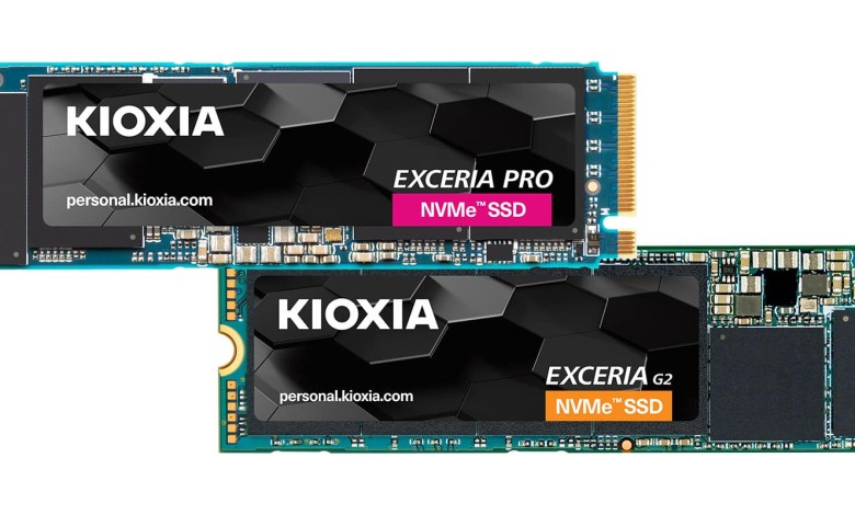 KIOXIA EXCERIA PRO EXCERIA G2 unidad unidades estado solido ssd ssds pcie 5.0