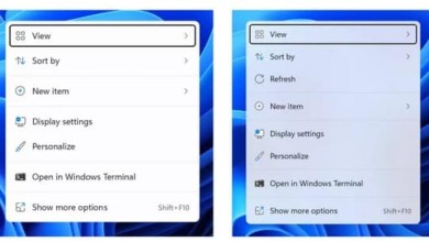 menu transparente transparencia click derecho windows 11