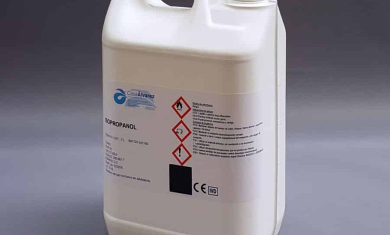 alcohol isopropilico de farmacia 96 etanol