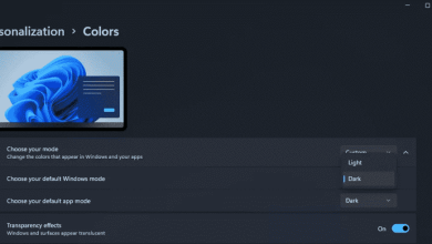windows 11 modo oscuro activar