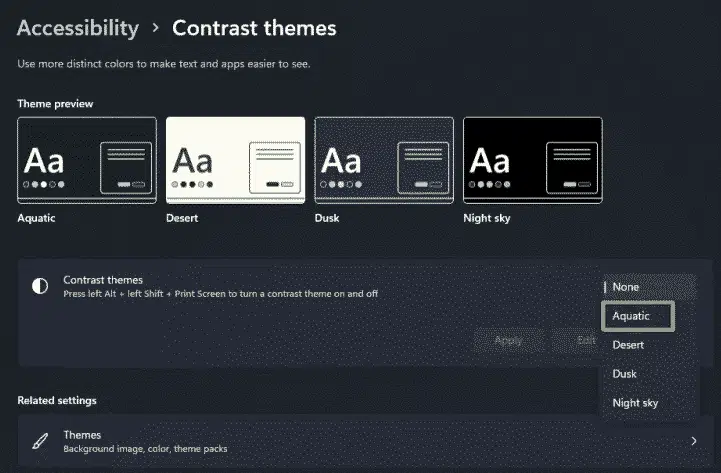 activar modo oscuro en windows 11