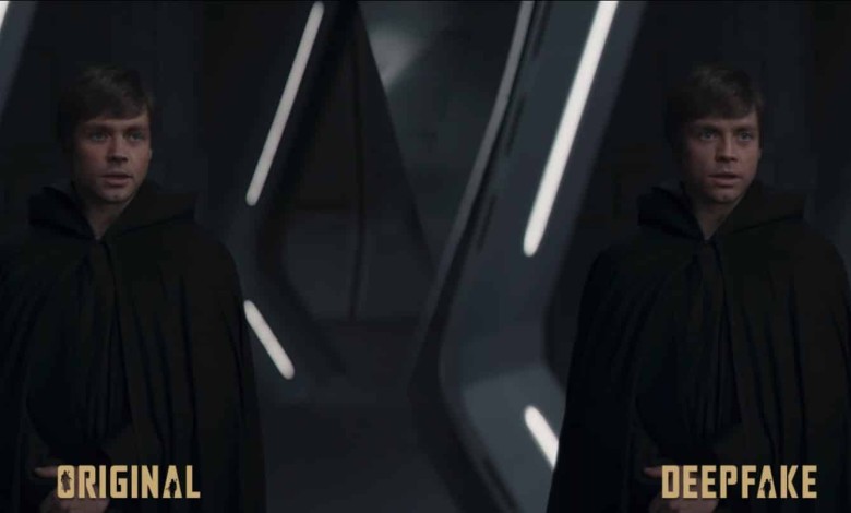 star wars la guerra de las galaxias the mandalorian el mandaloriano deepfake deepfakes lucasfilm