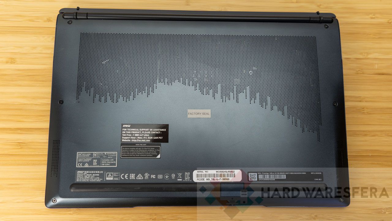 Portátil MSI Prestige 14 EVO