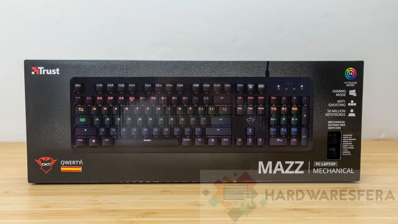 Teclado mecanico TRUST GXT 863 Mazz
