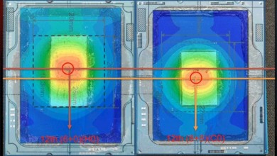 intel alder lake superficie refrigeracion calentamiento cpu procesador proceadores core cpus