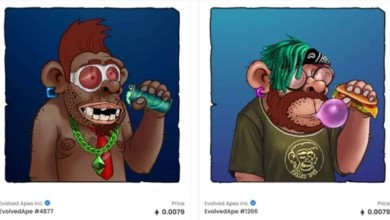 nft nfts evolved ape apes evil fight back juego estafa