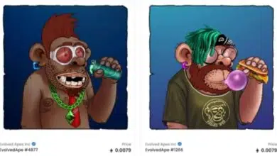 nft nfts evolved ape apes evil fight back juego estafa