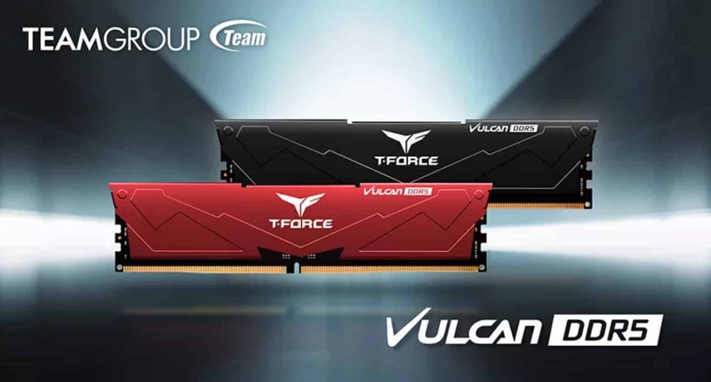 teamgroup t-force vulcan ddr5 memoria ram