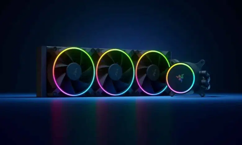ventilador refrigeracion liquida all in one aoi rgb argb razer componente componentes de pc ordenador computador computadora