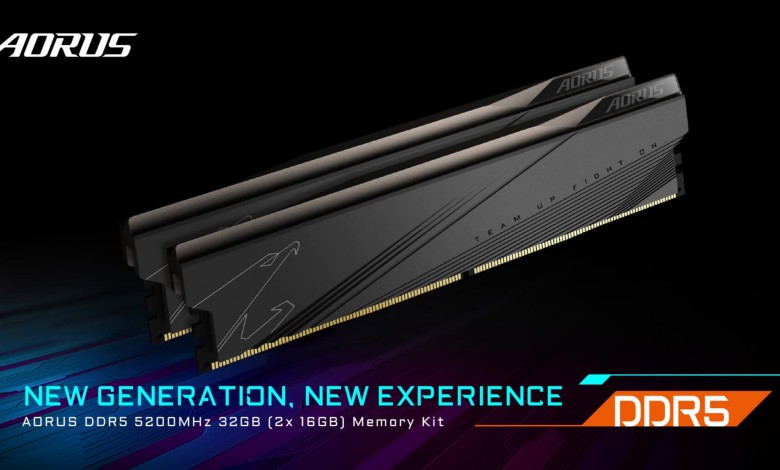 AORUS DDR5 5200 MHz 32 GB