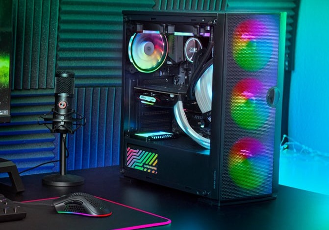 MC320 caja mars gaming pc rgb