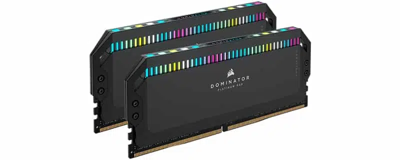 Dominator PLatinum RGB DDR5 corsair