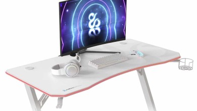 mesa gaming anhur rgb blanca newskill