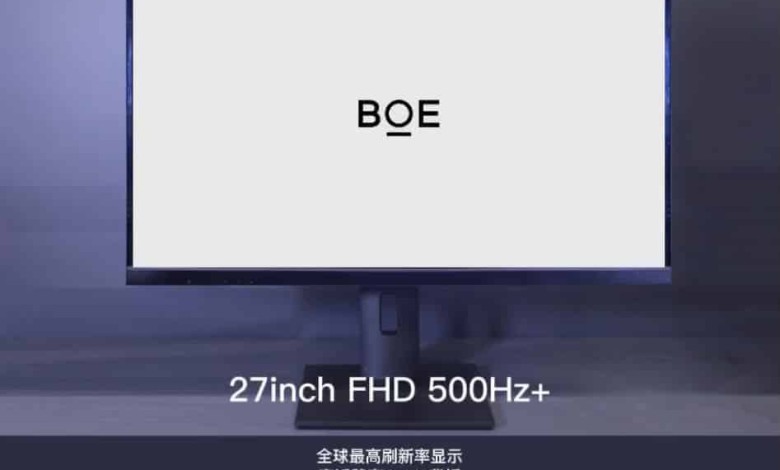 BOE 27 FHD 500Hz full hd