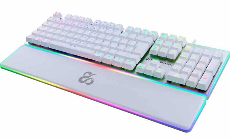 Gungnyr-IVORY-newskill teclados optomecánicos teclado optomecanico
