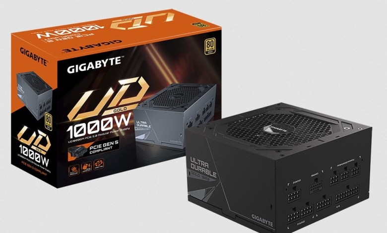 GIGABYTE UD1000GM PCIE 5.0 fuente de alimentacion