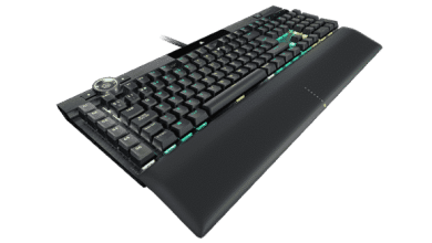 K100 RGB corsair teclado