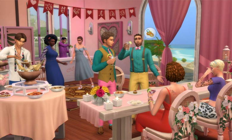 los sims 4 pquete expansion boda bodass lgbt lgtb
