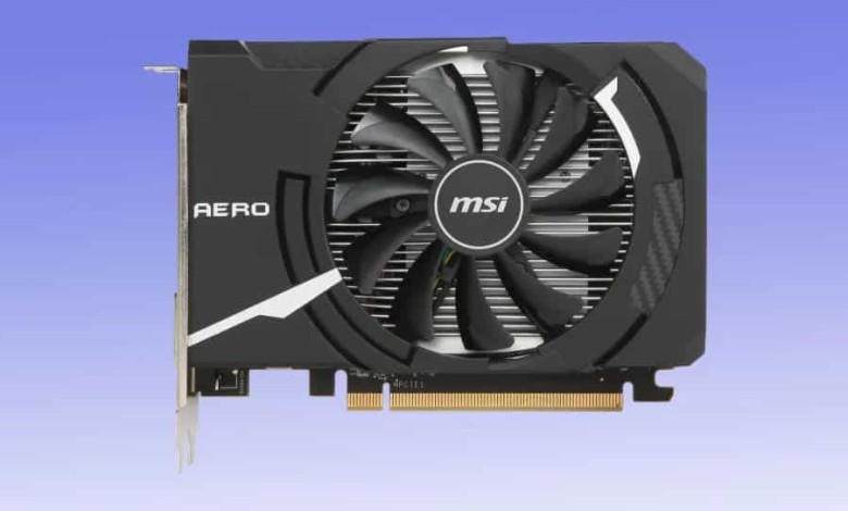 msi amd radeon rx 6400 aero