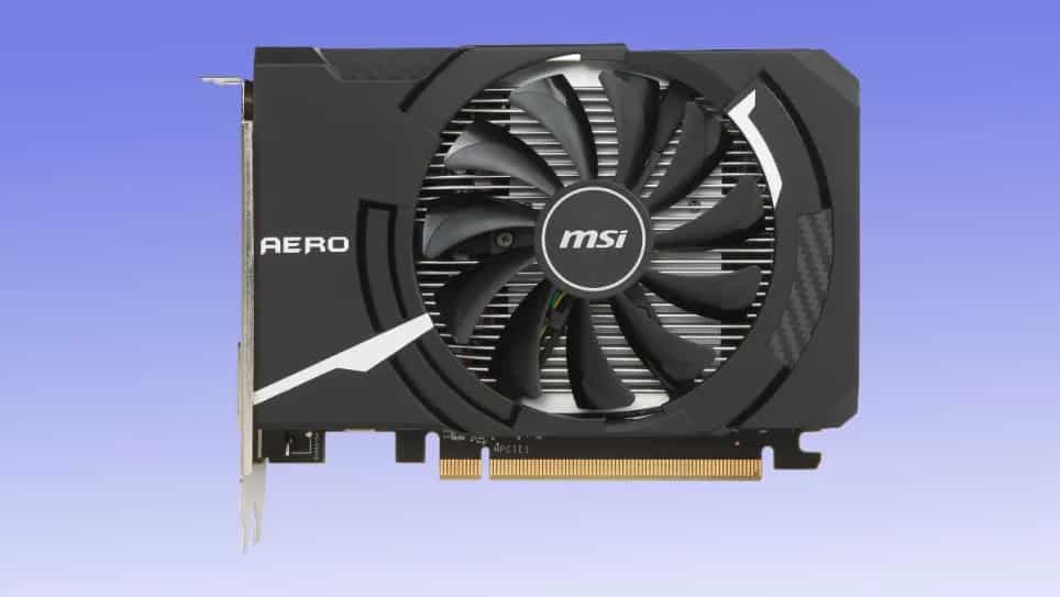 msi amd radeon rx 6400 aero