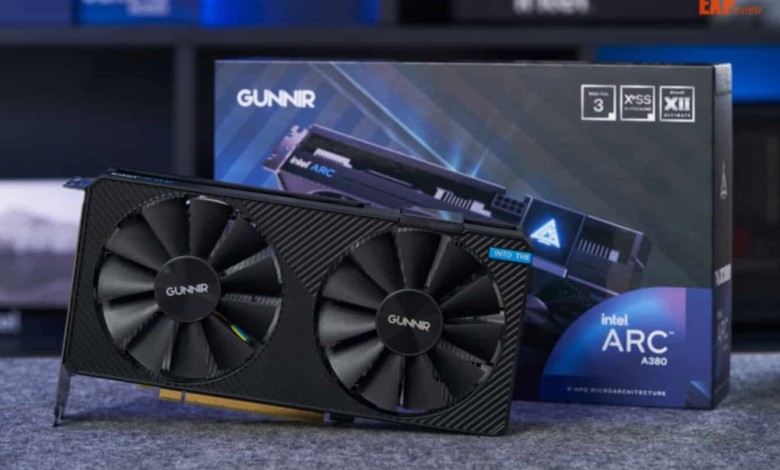 intel arc a380 gunnir