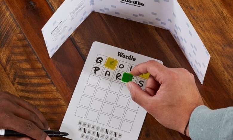 wordle juego juego oficial de mesa hasbro