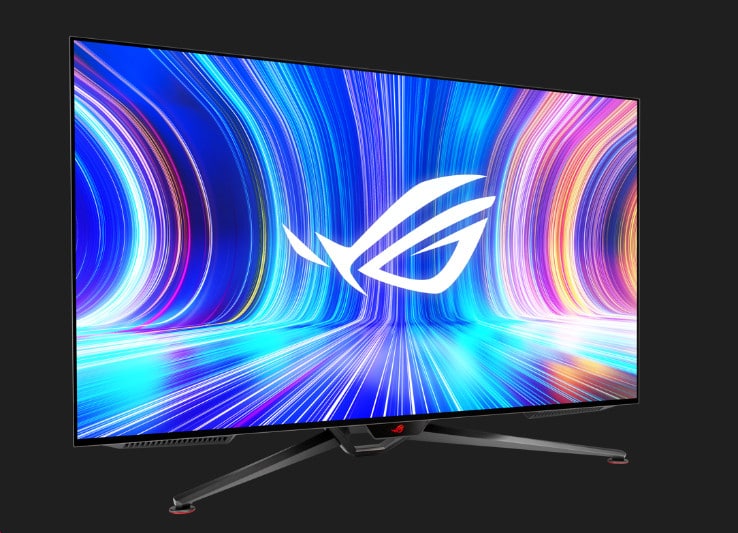 Monitor que usa la marca Asus RoG