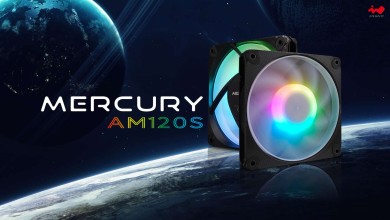 Inwin ventilador Mercury AM120S