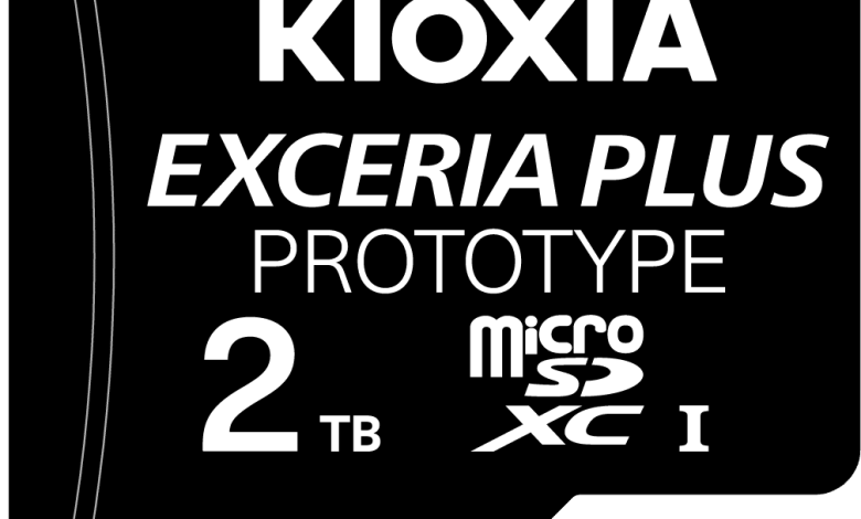 kioxia microsd micro sd microsdxc 2 tb 2tb