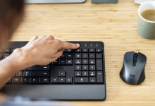 trezo trust raton teclado silencioso