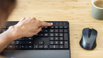 trezo trust raton teclado silencioso