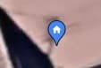Icono usado por Google Maps para mostrar la casa del usuario.