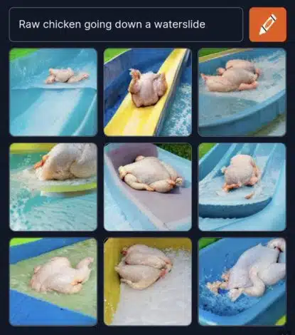 Captura de un resultado de Dall-E