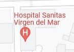 Icono de Hospital de Google Maps.