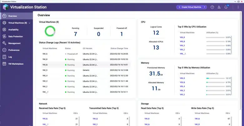 Virtualization Station 4.0 qnap