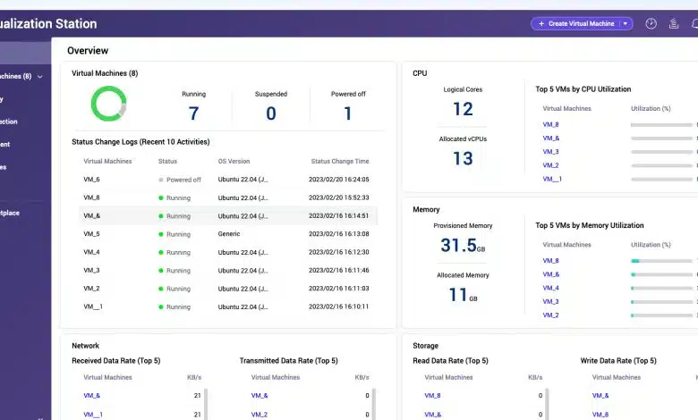 Virtualization Station 4.0 qnap