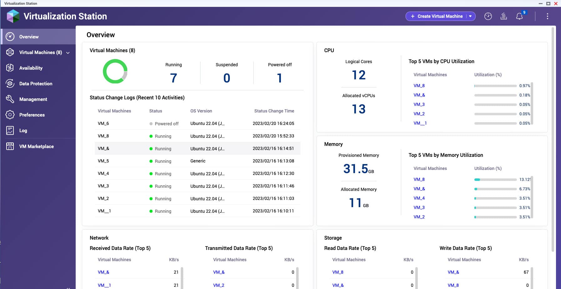 Virtualization Station 4.0 qnap