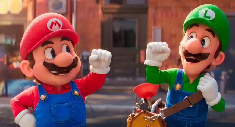 pelicula super mario bros luigi