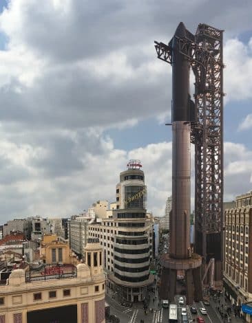 nave starship spacex comparativa madrid gran via