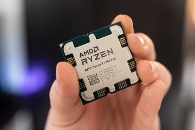 Imagen de la AMD Ryze7 7800X3D, de la que bebería la 5700X3D